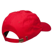 Christmas Hat Embroidered Unstructured Cap