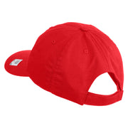 1st Marine Division Retired Embroidered 6 Panel Unstructured Cotton Twill Cap Made in USA - Red OSFM