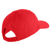 1st Marine Division Retired Embroidered 6 Panel Unstructured Cotton Twill Cap Made in USA - Red OSFM