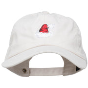 Christmas Hat Embroidered Unstructured Cap