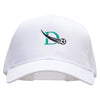 Soccer Defender Embroidered Solid Cotton Prostyle Twill Mesh Cap - White OSFM