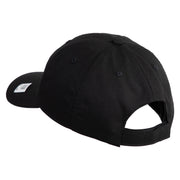 U.S. Marine Corps 1st Marine Division Embroidered 6 Panel Unstructured Cotton Twill Cap Made in USA - Black OSFM