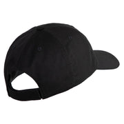 2nd Marine Division Veteran Embroidered 6 Panel Unstructured Cotton Twill Cap Made in USA - Black OSFM