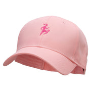 Soccer Girl Skill Embroidered Low Profile Cap - Pink OSFM