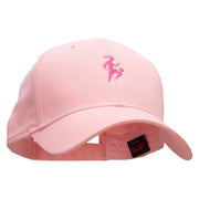 Soccer Girl Skill Embroidered Low Profile Cap - Pink OSFM