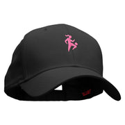 Soccer Girl Skill Embroidered Low Profile Cap - Black OSFM