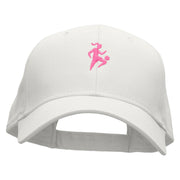 Soccer Girl Skill Embroidered Low Profile Cap - White OSFM