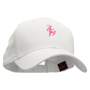 Soccer Girl Skill Embroidered Low Profile Cap - White OSFM