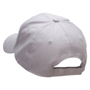 Star Player Embroidered Low Profile Structured PET Spun Cap - Grey OSFM