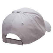 Star Player Embroidered Low Profile Structured PET Spun Cap - Grey OSFM