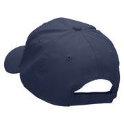 Star Player Embroidered Low Profile Structured PET Spun Cap - Navy OSFM