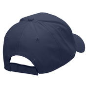 Star Player Embroidered Low Profile Structured PET Spun Cap - Navy OSFM