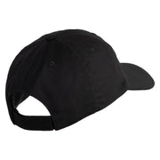 3rd Marine Division Veteran Embroidered 6 Panel Unstructured Cotton Twill Cap Made in USA - Black OSFM