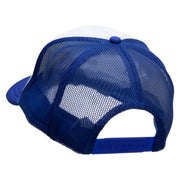 Chosen Fish Embroidered Foam Panel Mesh Snapback - Royal-White OSFM