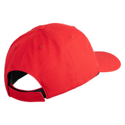 3rd Marine Division Retired Embroidered 6 Panel Unstructured Cotton Twill Cap Made in USA - Red OSFM