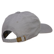 Mexico Letters Embroidered Unstructured Washed Cap