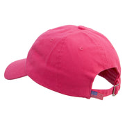 Mario Family Embroidered Made in USA Unstructured Washed Twill Cap - Bright-Pink OSFM