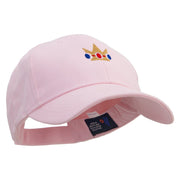 Princess Crown Embroidered New Deluxe Cotton Caps