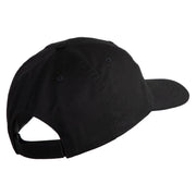 4th Marine Division Veteran Embroidered 6 Panel Unstructured Cotton Twill Cap Made in USA - Black OSFM