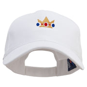 Princess Crown Embroidered New Deluxe Cotton Caps