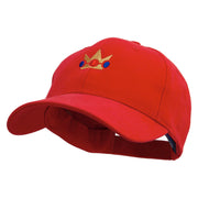 Princess Crown Embroidered New Deluxe Cotton Caps