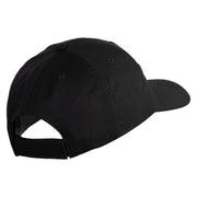 4th Marine Division Retired Embroidered 6 Panel Unstructured Cotton Twill Cap Made in USA - Black OSFM