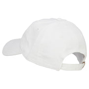 Boxer Head Embroidered Washed Cotton Twill Cap