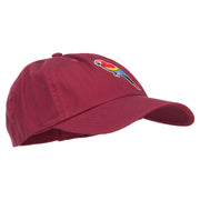 Parrot Bird Patched Low Profile Cotton Cap