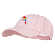 Parrot Bird Patched Low Profile Cotton Cap