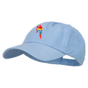 Parrot Bird Patched Low Profile Cotton Cap