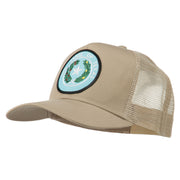 Texas State Seal Patched Mesh Cap