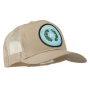 Texas State Seal Patched Mesh Cap