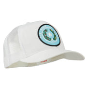 Texas State Seal Patched Mesh Cap