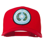 Texas State Seal Patched Mesh Cap