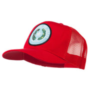 Texas State Seal Patched Mesh Cap