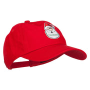 Christmas Santa Claus Patched Unstructured Cap