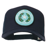 Texas State Seal Patched Mesh Cap