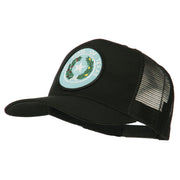 Texas State Seal Patched Mesh Cap