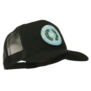 Texas State Seal Patched Mesh Cap