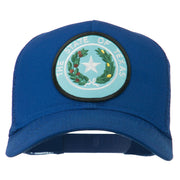 Texas State Seal Patched Mesh Cap