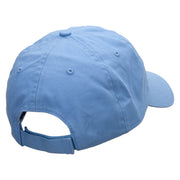 Thunder Cloud Embroidered Low Profile Dyed Cotton Twill Cap