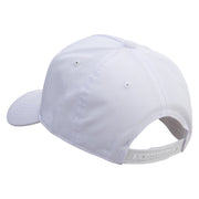 American Football Running Five Panels Pro Style Trucker Mesh Cap - White OSFM