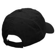 Thunder Cloud Embroidered Low Profile Dyed Cotton Twill Cap