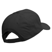 American Football Running Five Panels Pro Style Trucker Mesh Cap - Black OSFM