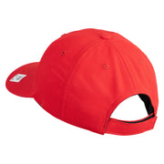 United States Marines Semper Fi Emblem Embroidered 6 Panel Unstructured Cotton Twill Cap Made in USA - Red OSFM