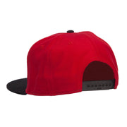 Santa Claus Embroidered Snapback Cap