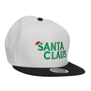 Santa Claus Embroidered Snapback Cap