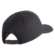 U.S. Army Specialist Corps Embroidered Retro Cotton Blend Snapback Cap - Charcoal OSFM