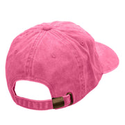 Girl Power Embroidered Unstructured Pigment Dyed Cap