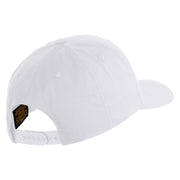 U.S. Army Specialist Corps Embroidered Retro Cotton Blend Snapback Cap - White OSFM